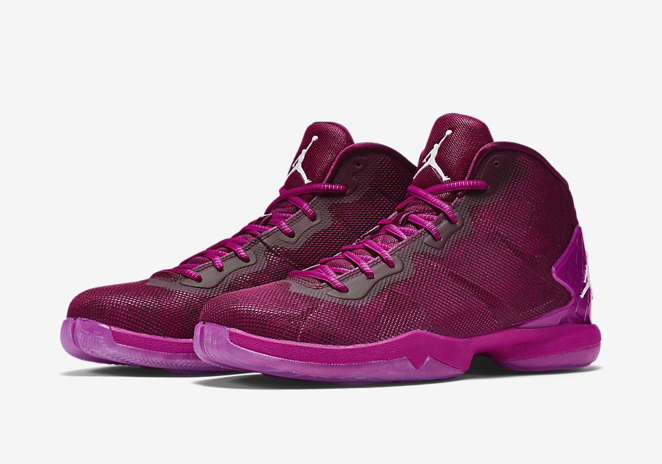 Jordan Super Fly 4 Bordeaux Fuchsia 1