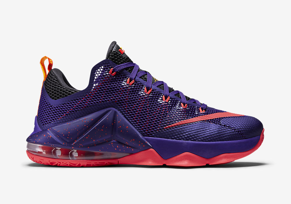 Lebron 12 Low Court Purple 1