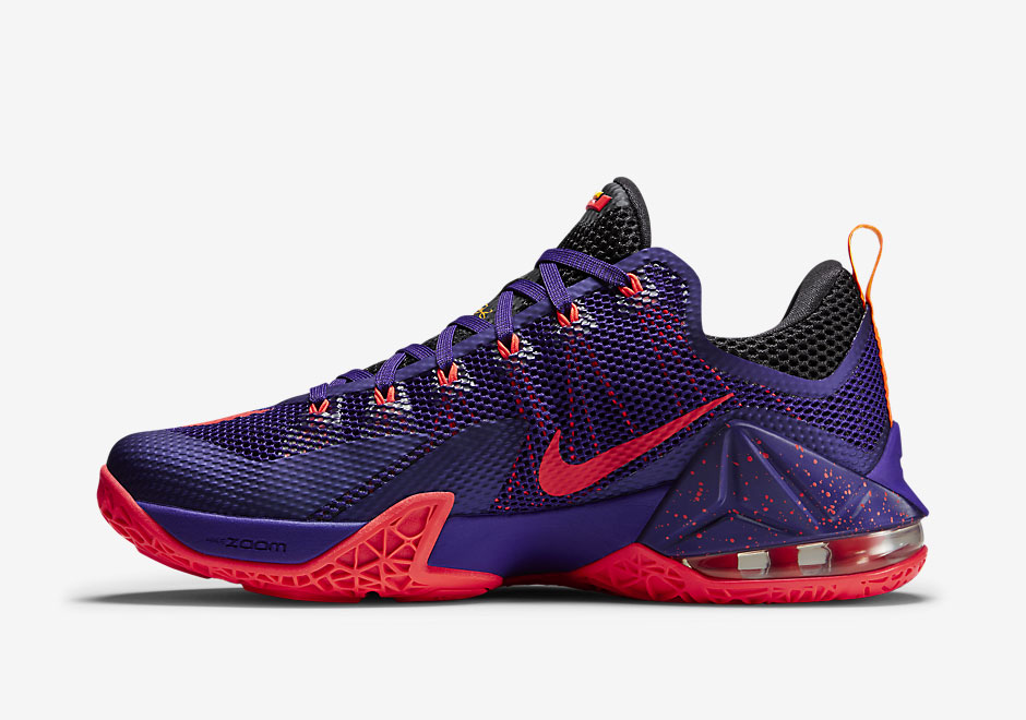 Lebron 12 Low Court Purple 3