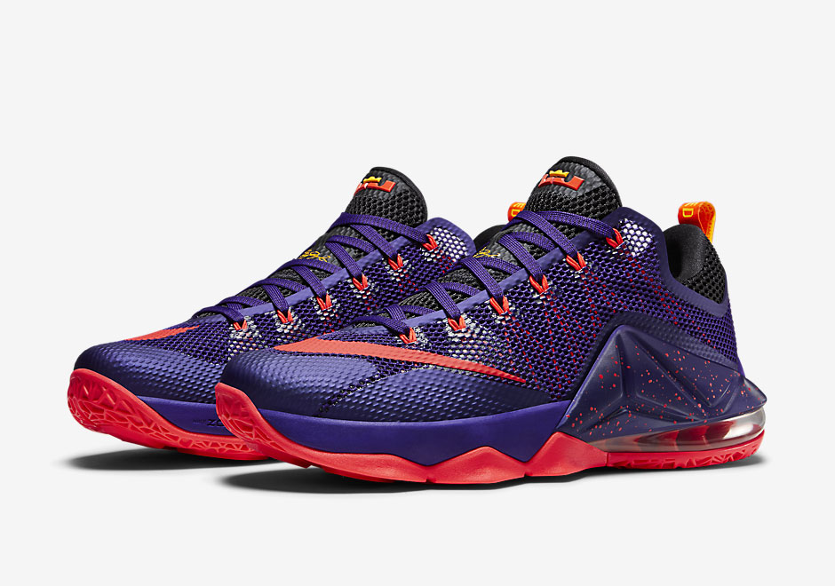 Lebron 12 Low Court Purple 4