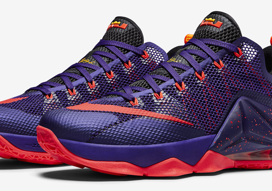 Lebron 12 Low Court Purple