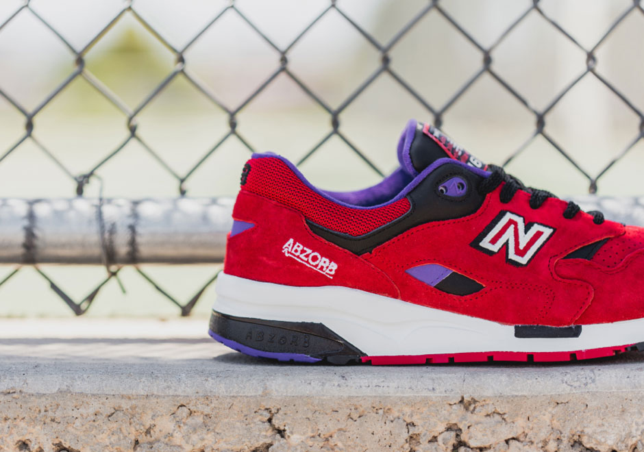 New Balance 1600 Pinball Red 3