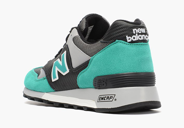 New Balance 577 Black Teal Carbon Fiber 3