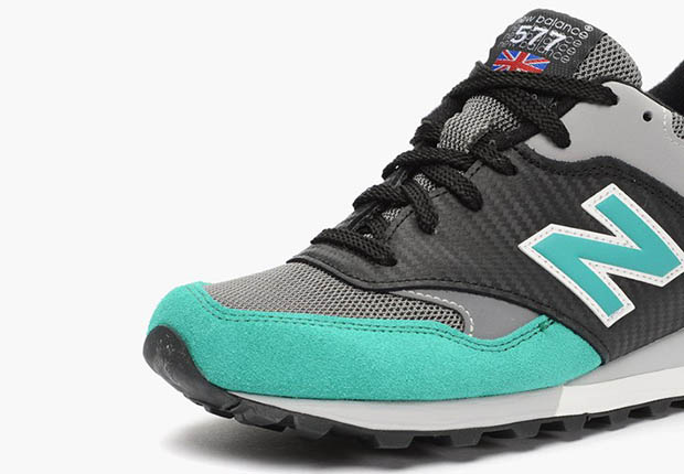 New Balance 577 Black Teal Carbon Fiber 5