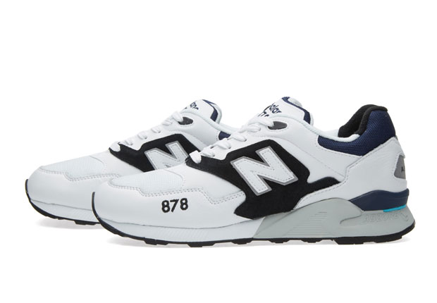 New Balance 878 White Black Navy 1