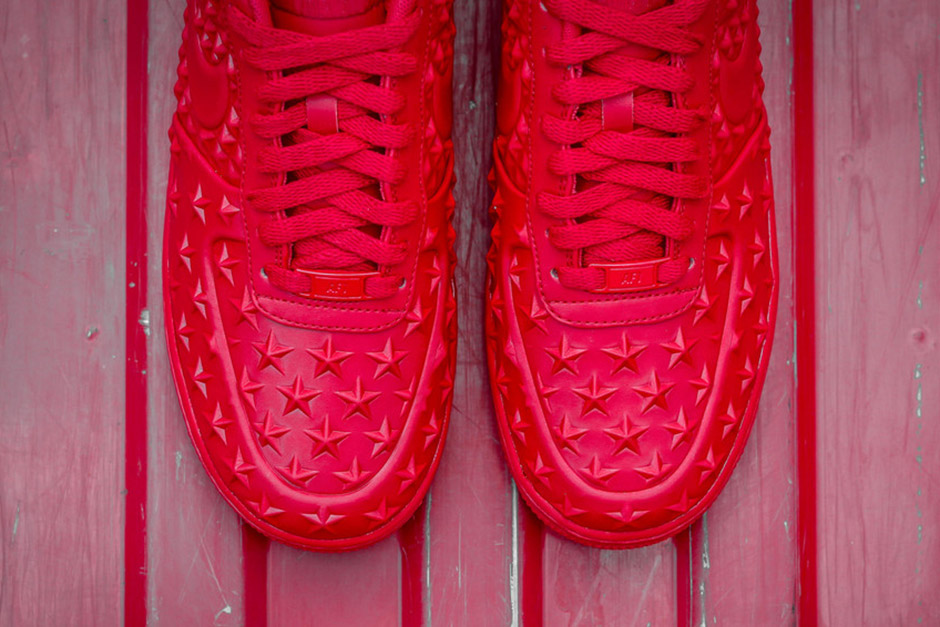 Nike Air Force 1 Low Star Studded Red Finally Available 06