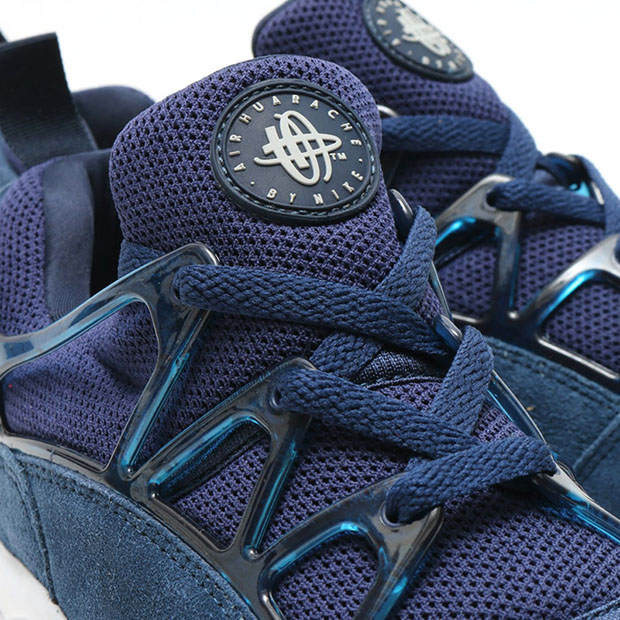 Nike Air Huarache Light Midnight Navy Gum Sole 4