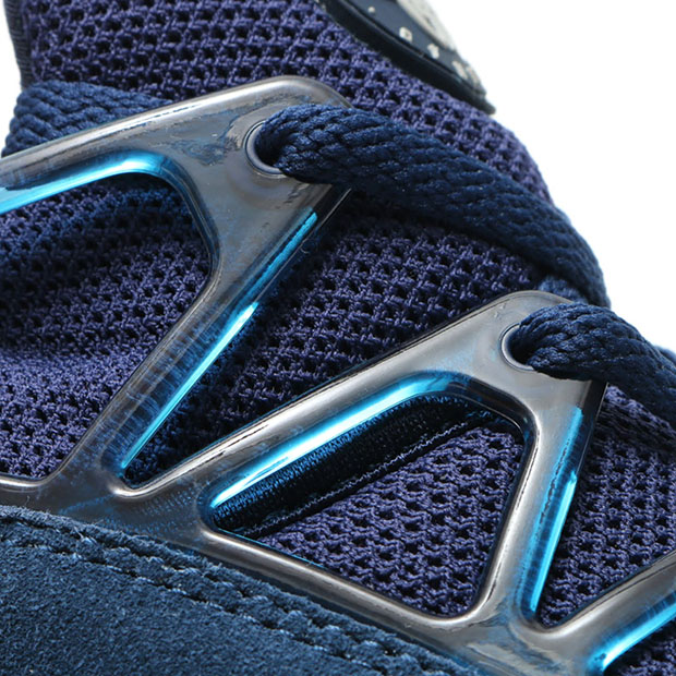 Nike Air Huarache Light Midnight Navy Gum Sole 5