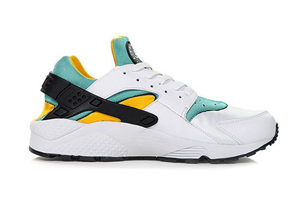 Nike Air Huarache Og Green Yellow 2015 Retro 2