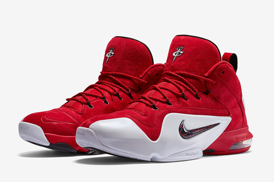 Nike Air Penny 6 Red Suede Release Date 001