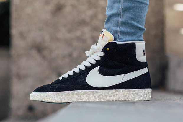 Nike Combines Classic Blazers With Emerald Soles