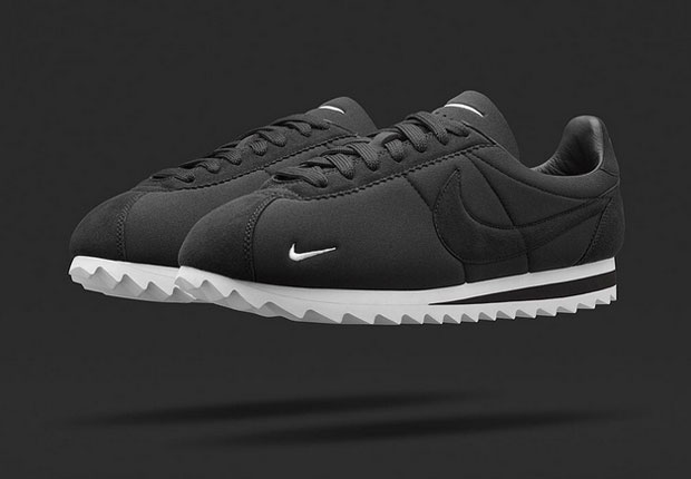 Nike Cortez Big Tooth Black 1