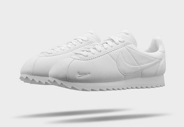 Nike Cortez Big Tooth White 1