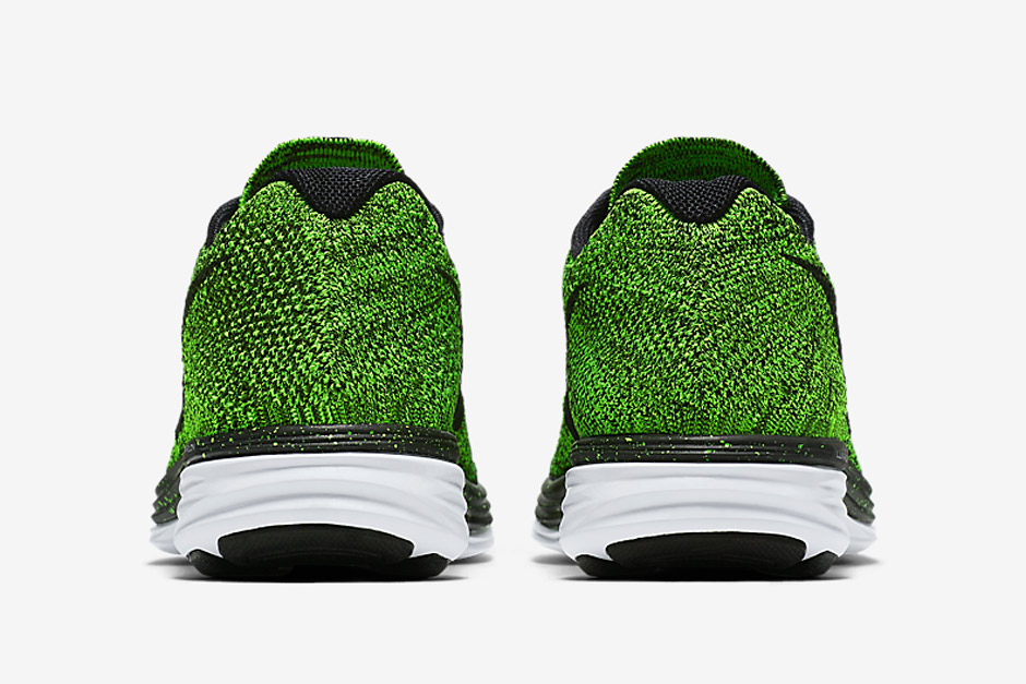 Nike Flyknit Lunar 3 Electric Green 05