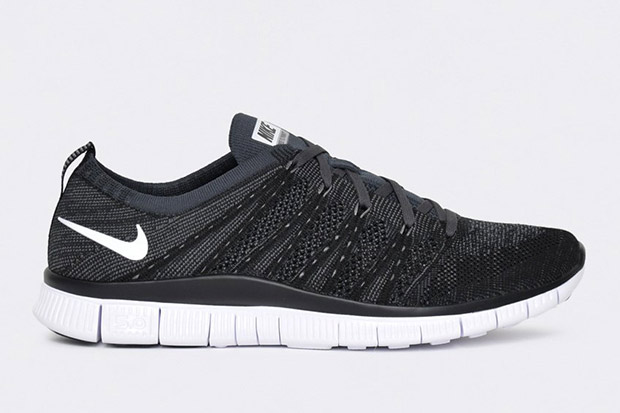 Nike Free Flyknit Nsw Black White 02