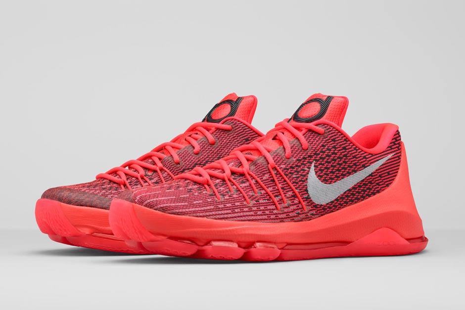 Nike Kd 8 Bright Crimson Full Family Size Run 03