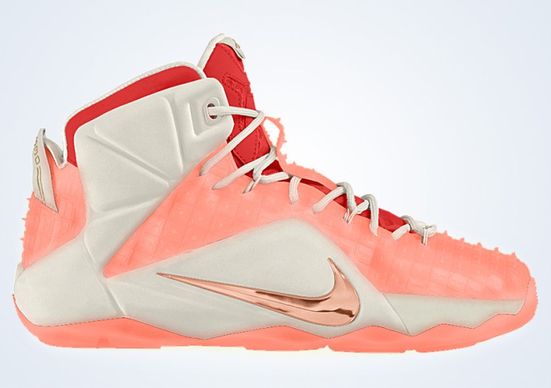 The Nike LeBron 12 EXT iD “Rubber City” Options are Incredible