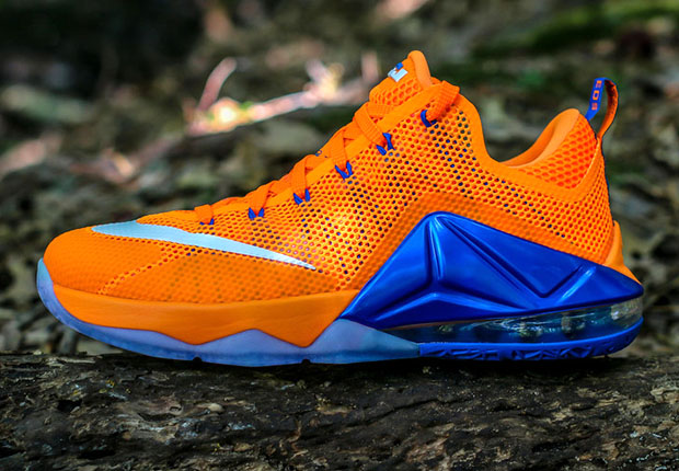 Nike Lebron 12 Low Bright Citrus Closer Look 1