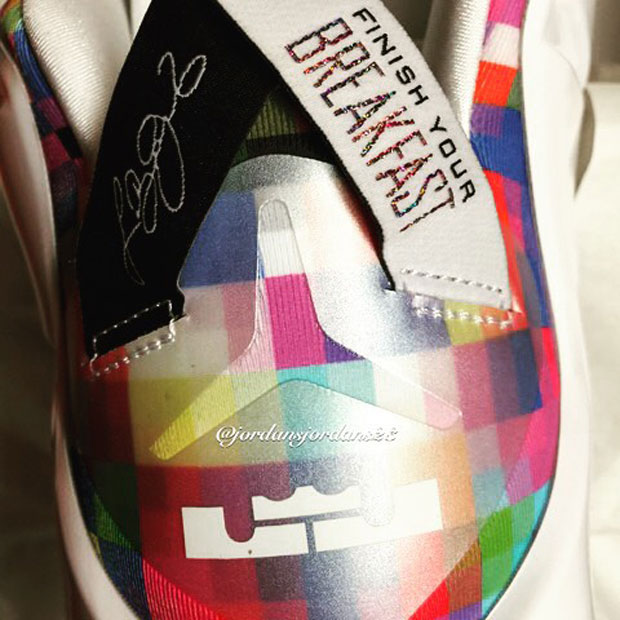 Nike Lebron 12 Prism Finish Your Breakfast 1