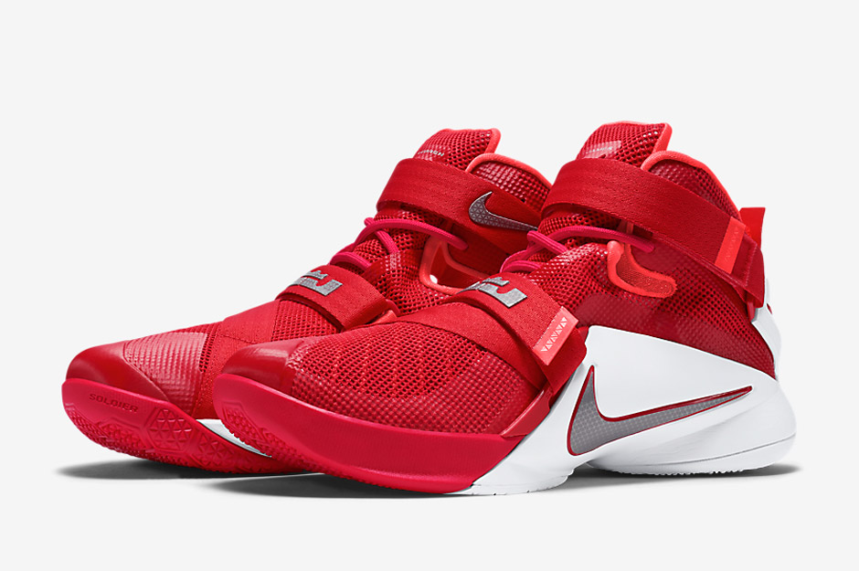 Nike Lebron Soldier 9 Osu Buckeyes 01