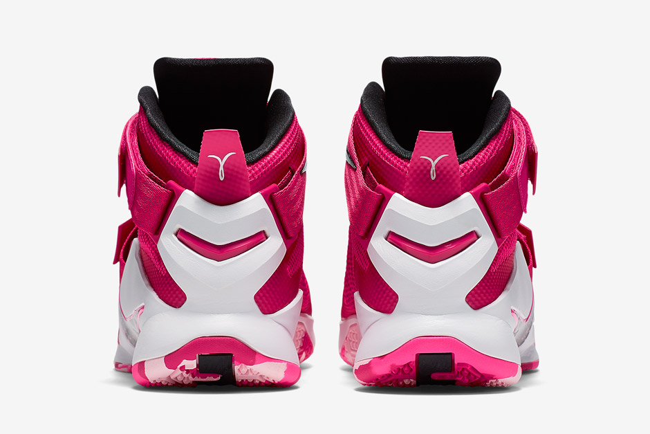 Nike Lebron Soldier 9 Think Pink 01