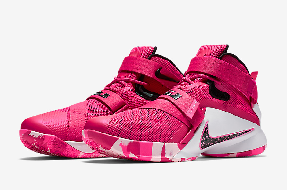 Nike Lebron Soldier 9 Think Pink 02