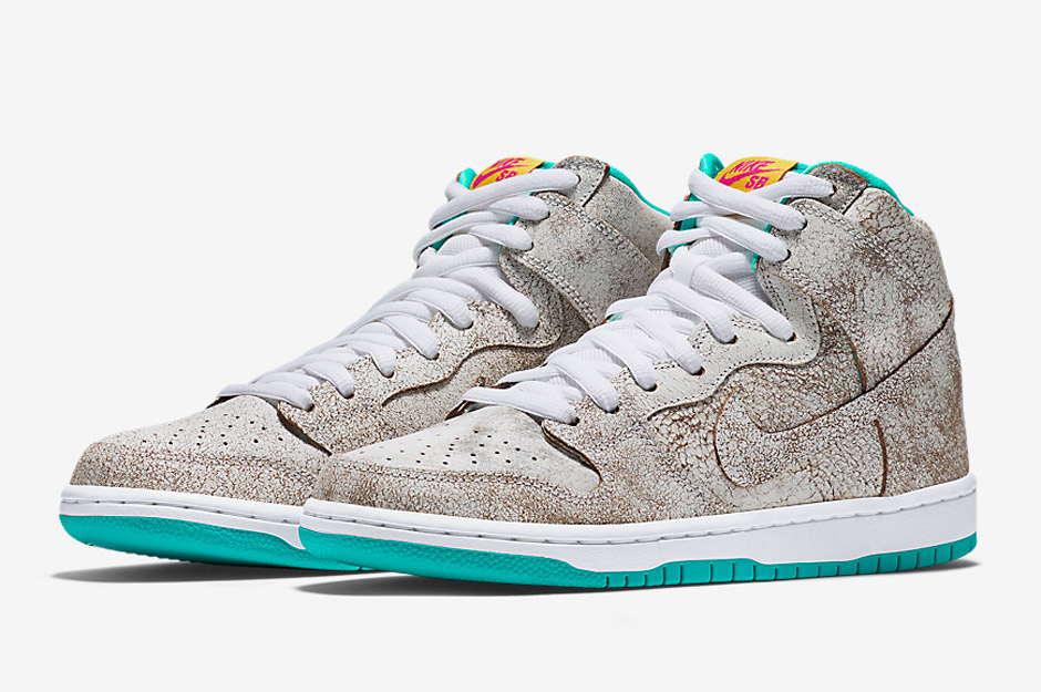 Nike Sb Dunk High Flamingo Available 01