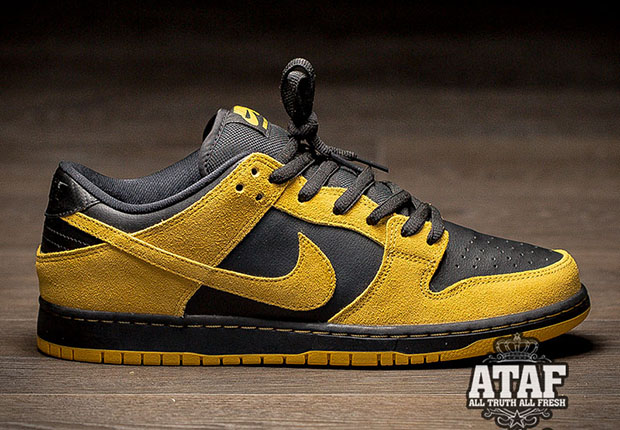 Nike Sb Dunk Low Bttys University Gold Black 2