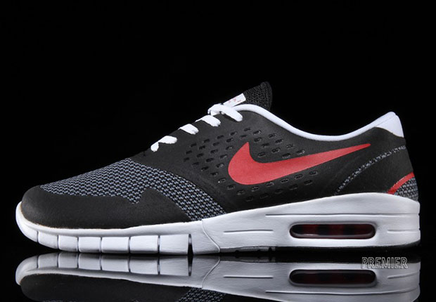 Nike Sb Eric Koston 2 Max Black Cool Grey University Red 2