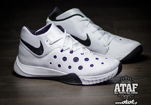 Nike Zoom Hyperquickness White Black 3