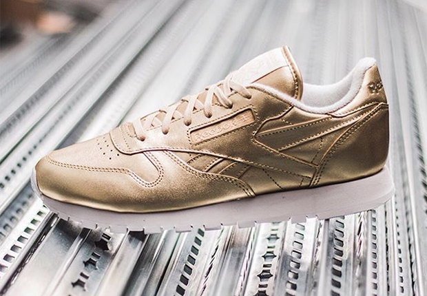 Reebok Classic Leather Rose Gold 1