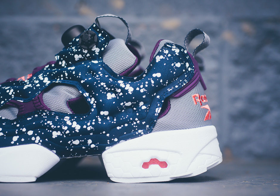 Reebok Insta Pump Fury Indigo Splatter 5