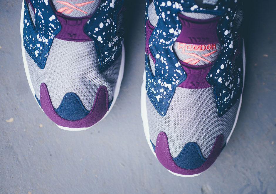 Reebok Insta Pump Fury Indigo Splatter 7