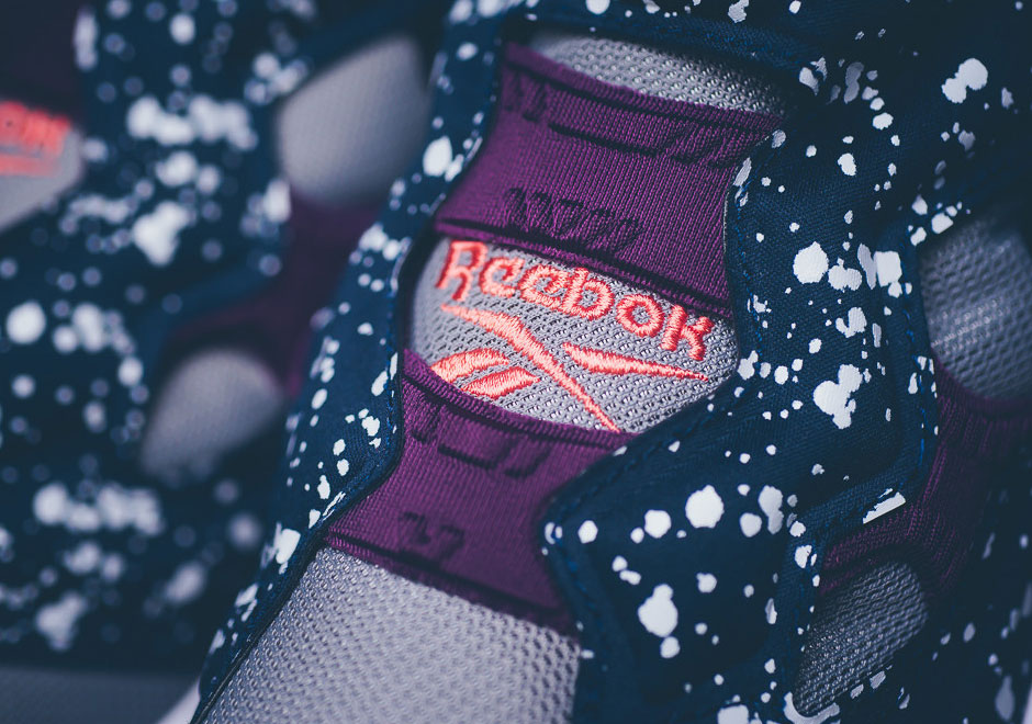 Reebok Insta Pump Fury Indigo Splatter 9