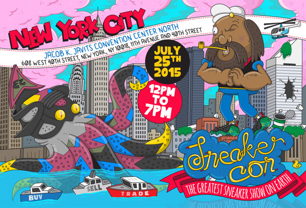 Sneaker Con NYC, The Biggest Summer Sneaker Event, Is Going Down Tomorrow