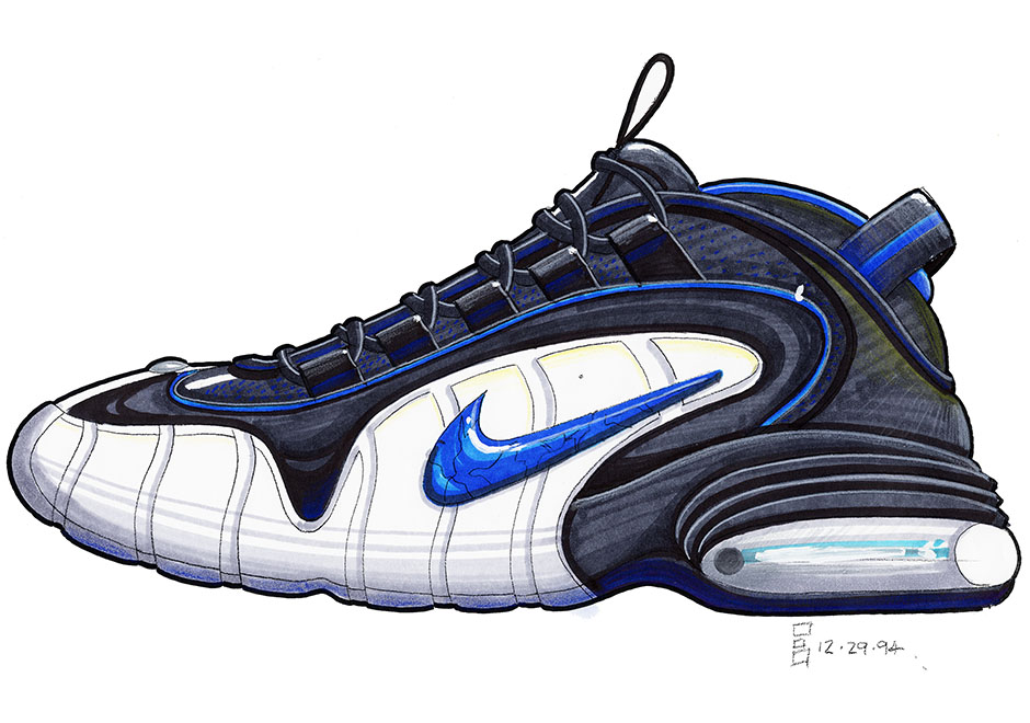 Air Penny Design Sketch