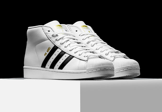 Adidas Pro Model Retro 2015 White Black 2