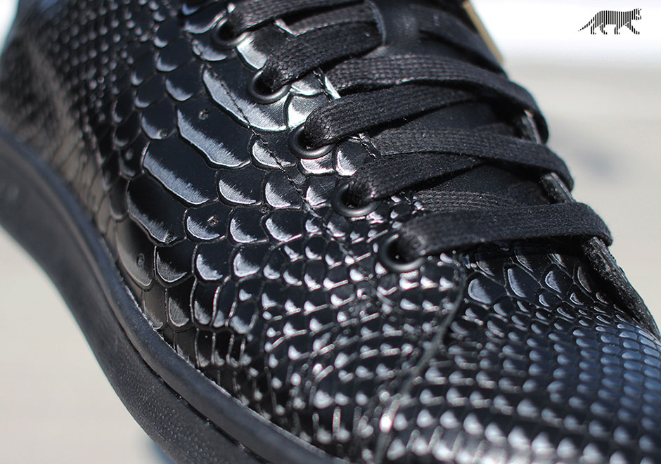 Adidas Stan Smith Black Fishscale 1