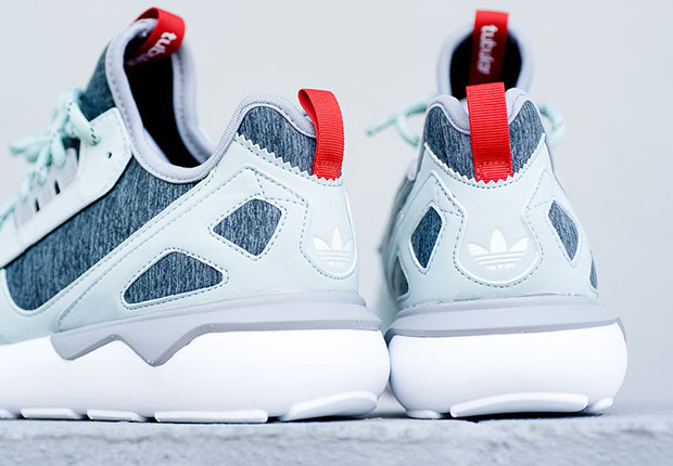 Adidas Tubular Runner Weave Fleece Mint 3