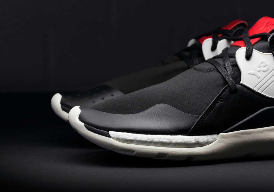 Adidas Y3 Qr Boost Black Red White 4