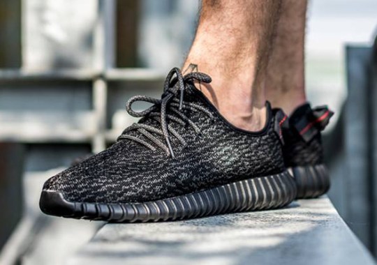 adidas Yeezy 350 Boost “Black” – Release Reminder