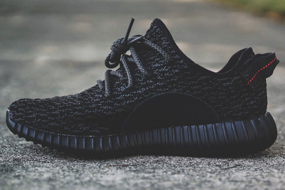 Adidas Yeezy Boost 350 Pirate Black Detailed Look 3