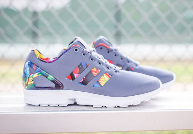 Adidas Zx Flux Multicolor Print Accents 2