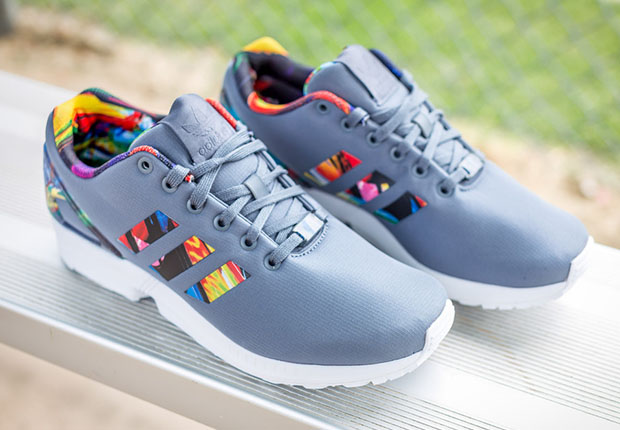 Adidas Zx Flux Multicolor Print Accents 3