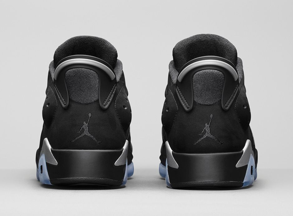 Air Jordan 6 Low Black Chrome Official Photos 05