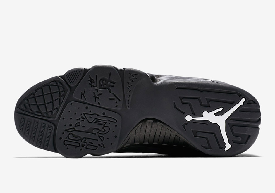 Air Jordan 9 Retro Anthracite Official Images Sole