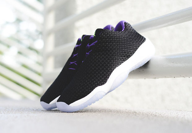 Air Jordan Future Low Gg Black Purple Ghost Green 2