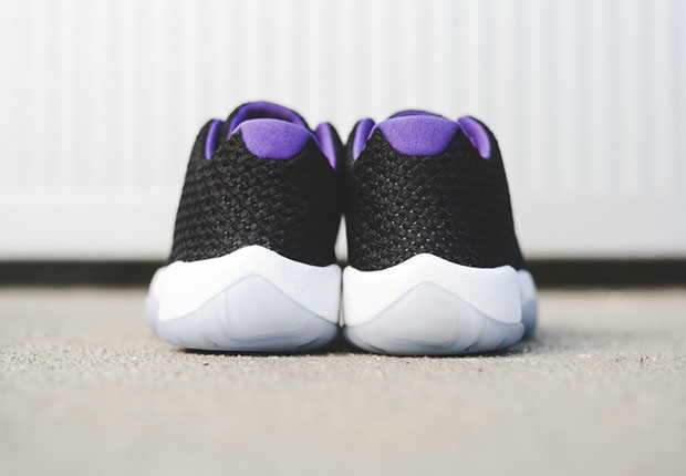 Air Jordan Future Low Gg Black Purple Ghost Green 3