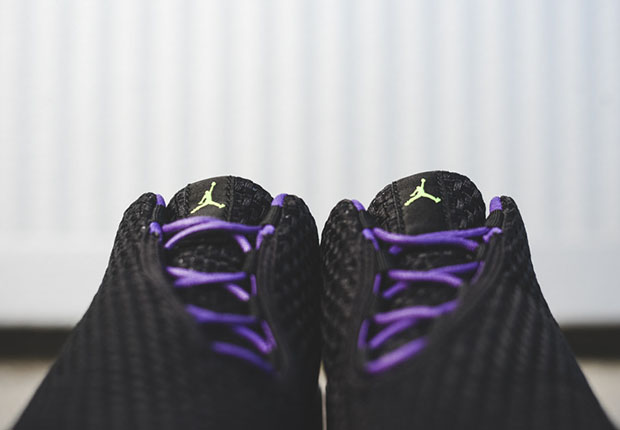 Air Jordan Future Low Gg Black Purple Ghost Green 5