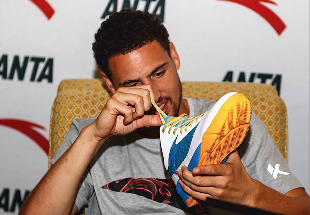 Klay Thompson's ANTA Signature Shoe Is Called The KT 1.0